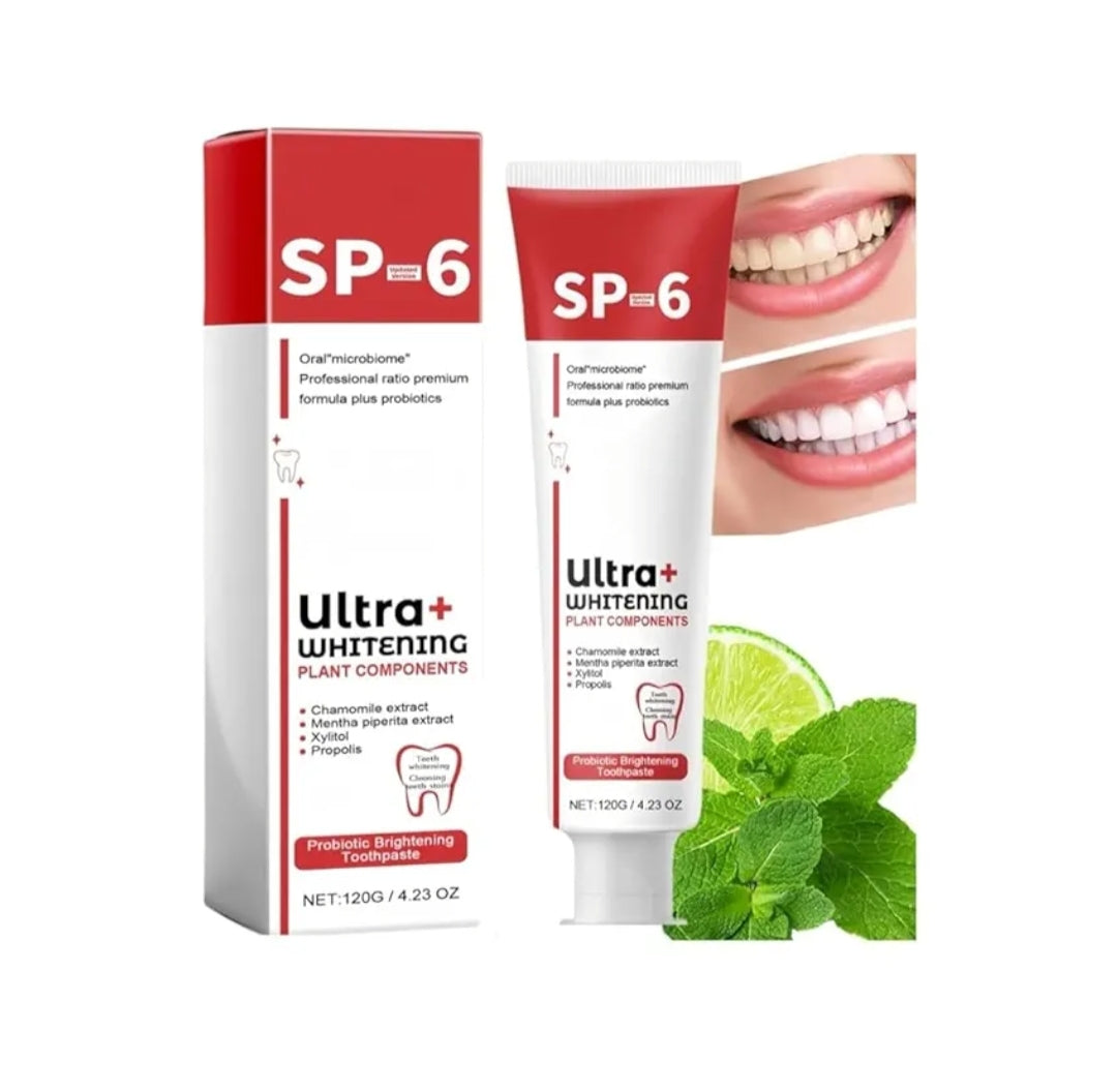Sp-6 Breath Toothpaste Brightening & Stain Removing Toothpaste